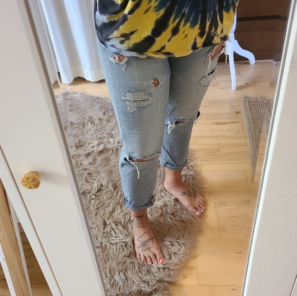 Boyfriend fit crop jean - Picture 3 of 6